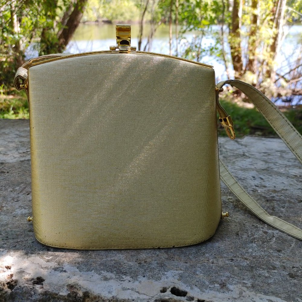 Vintage Gold 1920's Shoulder Bag